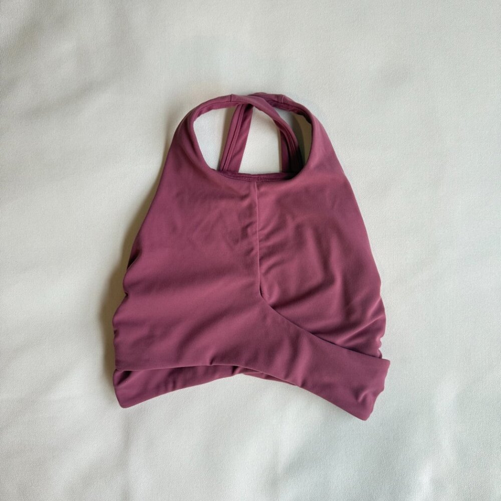 Lululemon Always Aligned Bra, Size 4 Color Moss rose